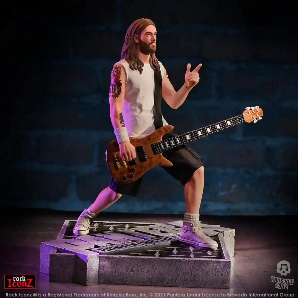 Pantera Rock Iconz Statue Rex Brown (Reinventing the Steel) 22 cm Produktfoto