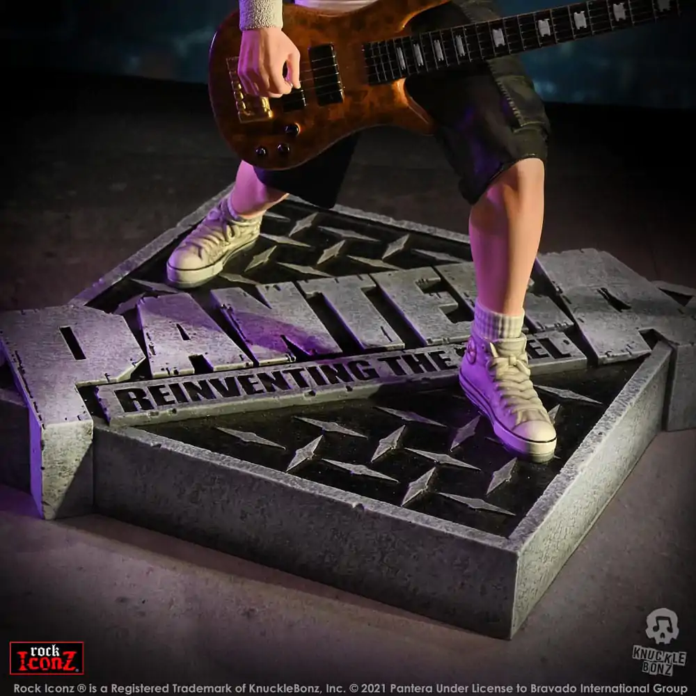 Pantera Rock Iconz Statue Rex Brown (Reinventing the Steel) 22 cm Produktfoto