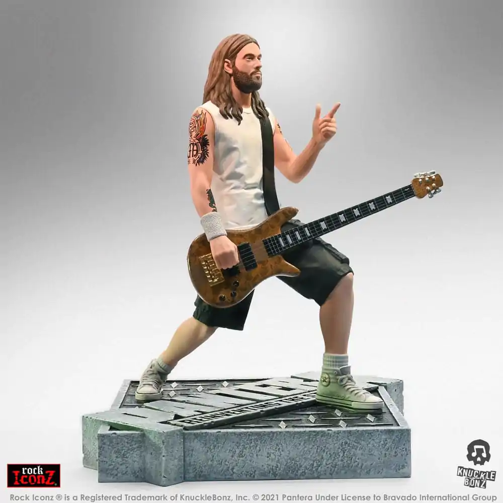 Pantera Rock Iconz Statue Rex Brown (Reinventing the Steel) 22 cm Produktfoto