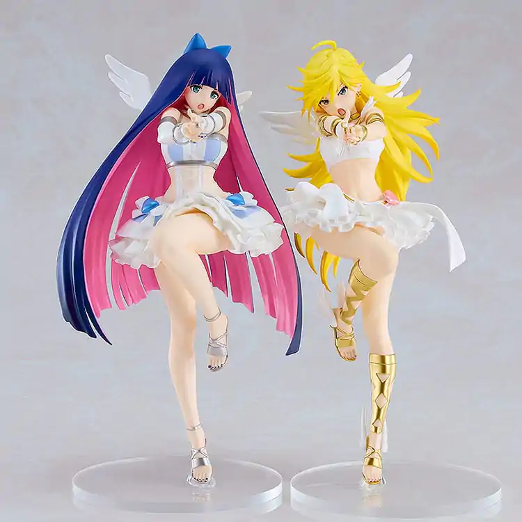 Panty &amp; Stocking with Garterbelt Pop Up Parade PVC Statuen Doppelpack Panty &amp; Stocking Set: Repent Ver. L Größe 21 cm Produktfoto
