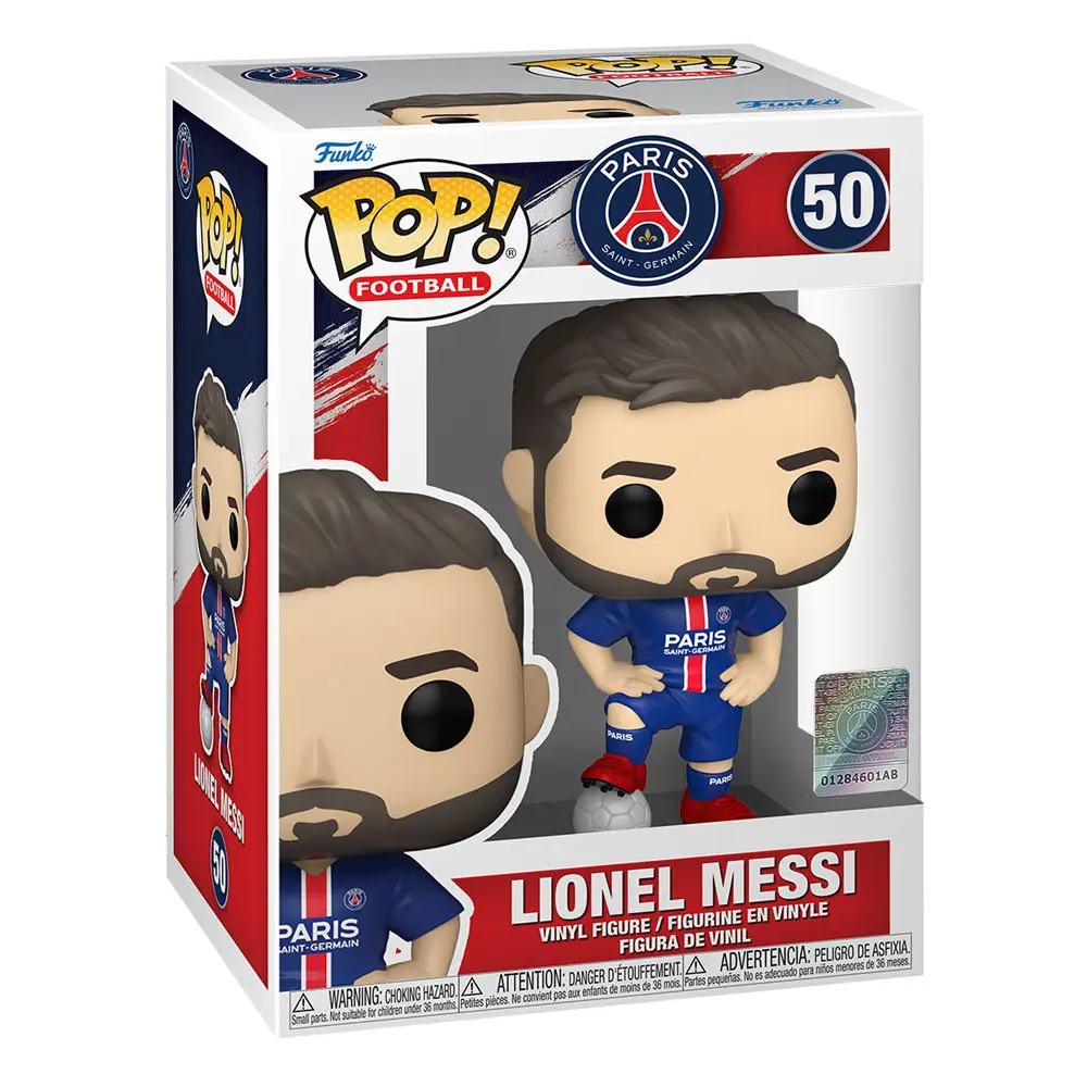 Paris Saint-Germain F.C. POP! Football Vinyl Figur Lionel Messi 9 cm termékfotó