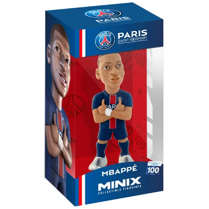 Paris Saint-Germain Kylian Mbappe Minix Figur 12cm termékfotó