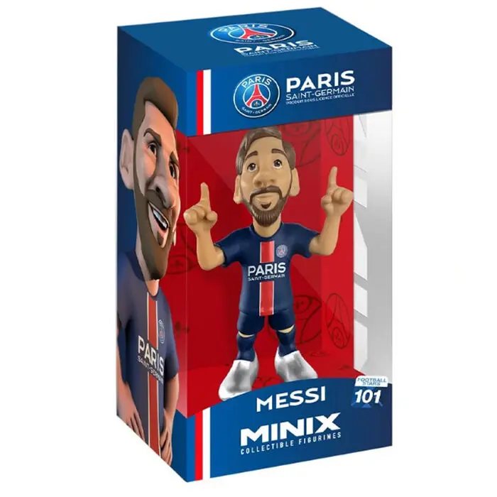 Paris Saint-Germain Lionel Messi Minix Figur 12cm Produktfoto