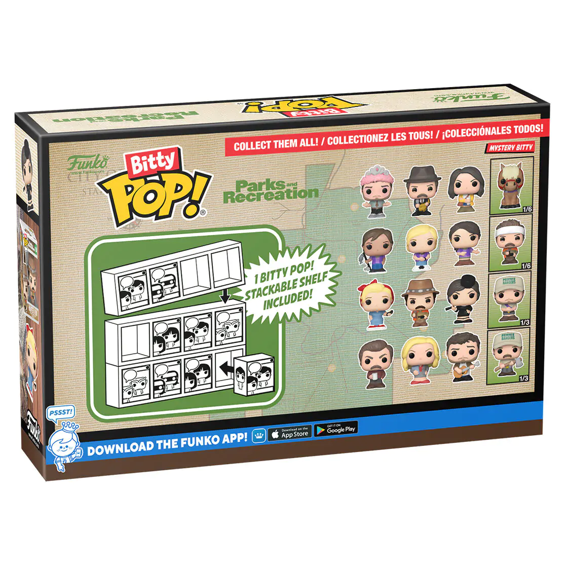 Park and Recreation Bitty POP! Vinyl Figuren 4er-Pack Leslie termékfotó