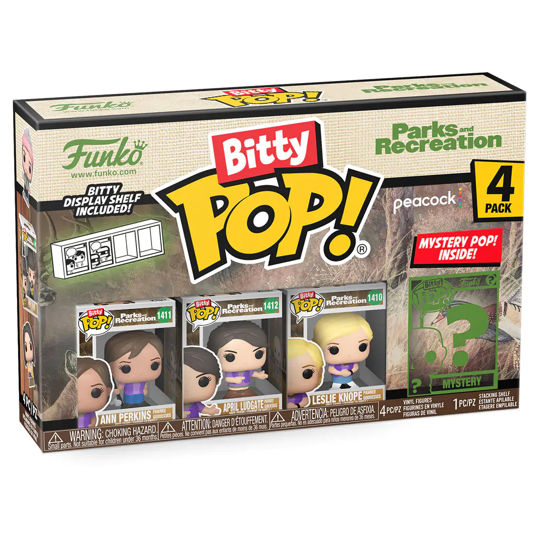 Park and Recreation Bitty POP! Vinyl Figuren 4er-Pack Goddess termékfotó