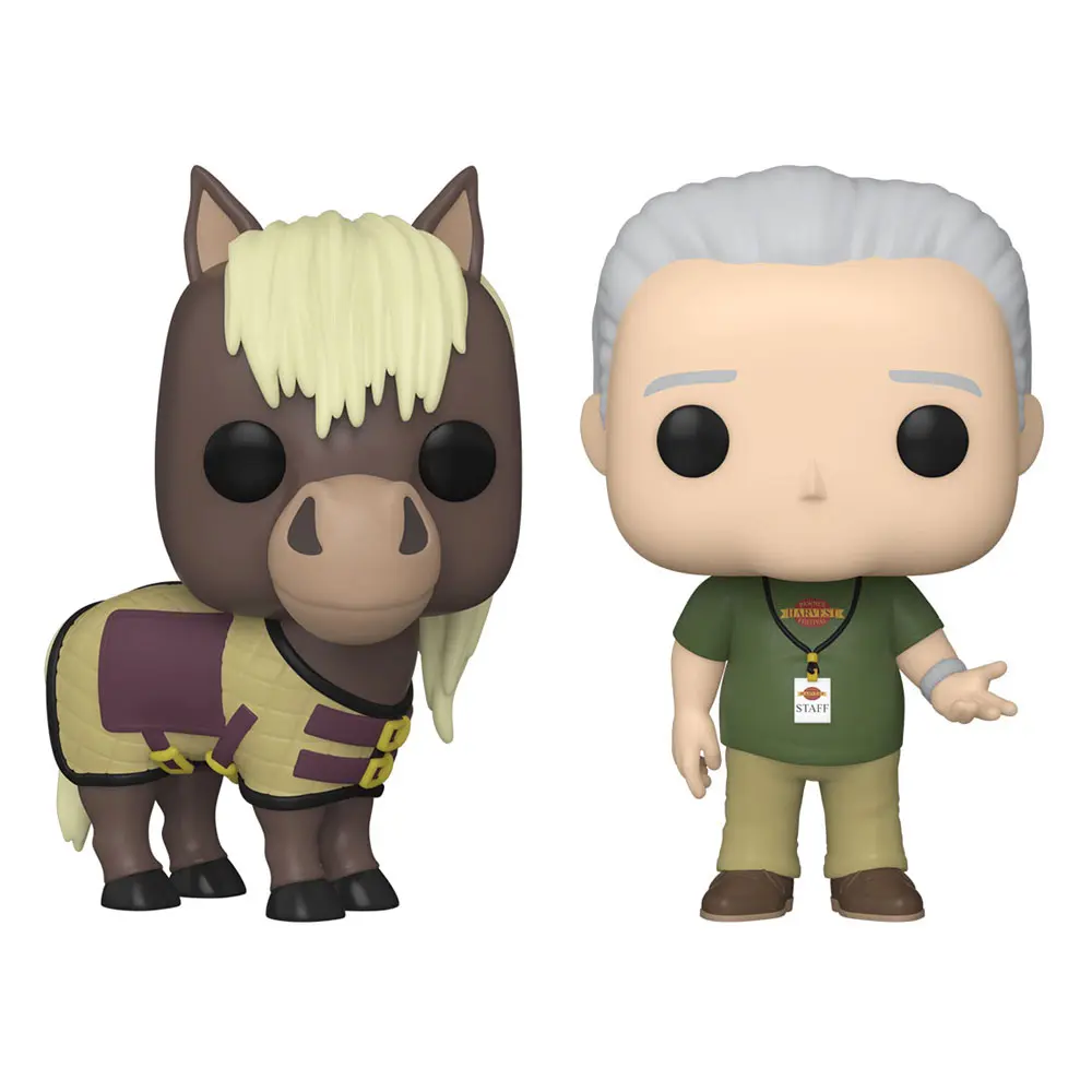 Parks &amp; Recreation POP! TV Vinyl Figuren 2er-Pack Jerry &amp; Lil Sebastian 5 cm Produktfoto