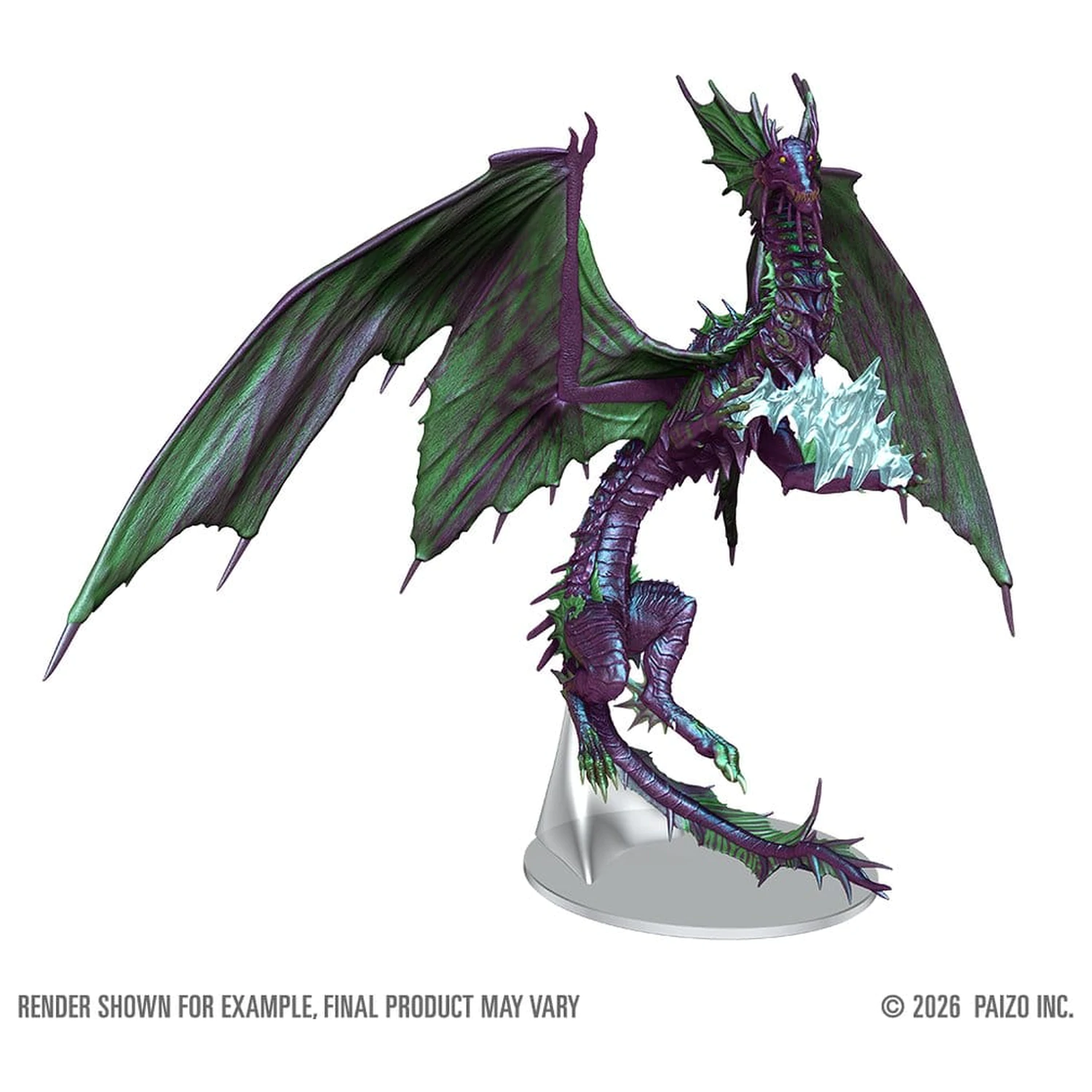 Pathfinder Battles Boxed vorbemalte Miniaturen Adult Mirage Dragon 23 cm Produktfoto