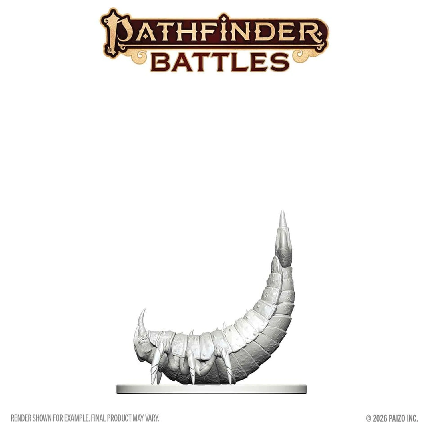 Pathfinder Battles Deep Cuts Unbemalte Miniatur Ankhrav 13 cm Produktfoto