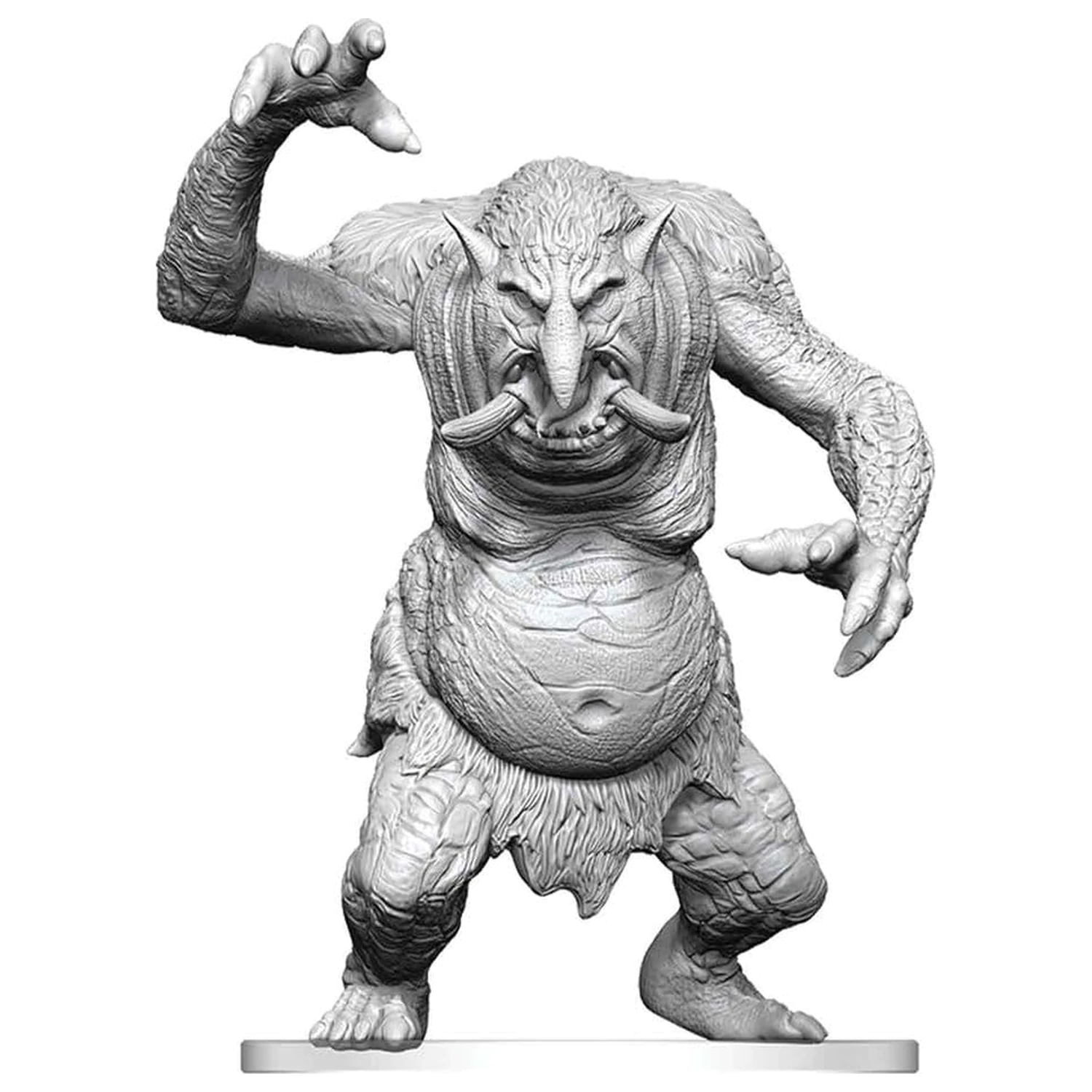 Pathfinder Battles Deep Cuts unbemalte Miniatur Forest Troll 15 cm Produktfoto