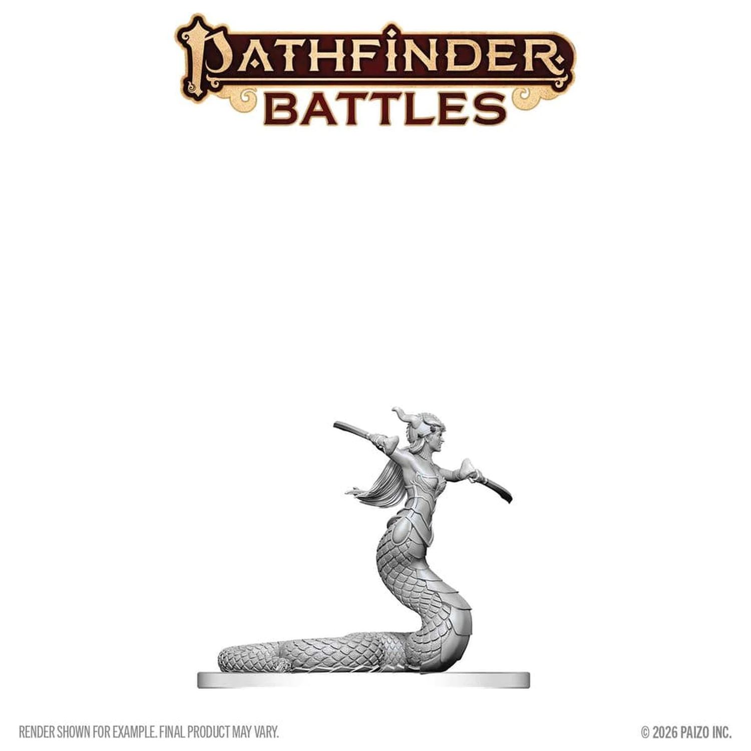 Pathfinder Battles Deep Cuts unbemalte Miniatur Lamia Matriarch 13 cm Produktfoto
