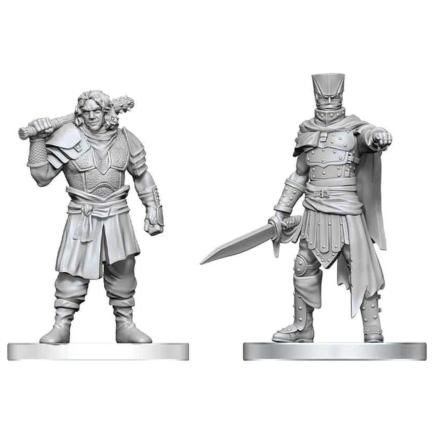 Pathfinder Battles Deep Cuts Unpainted Miniatur Ruffian & Gang Leader 14 cm Produktfoto