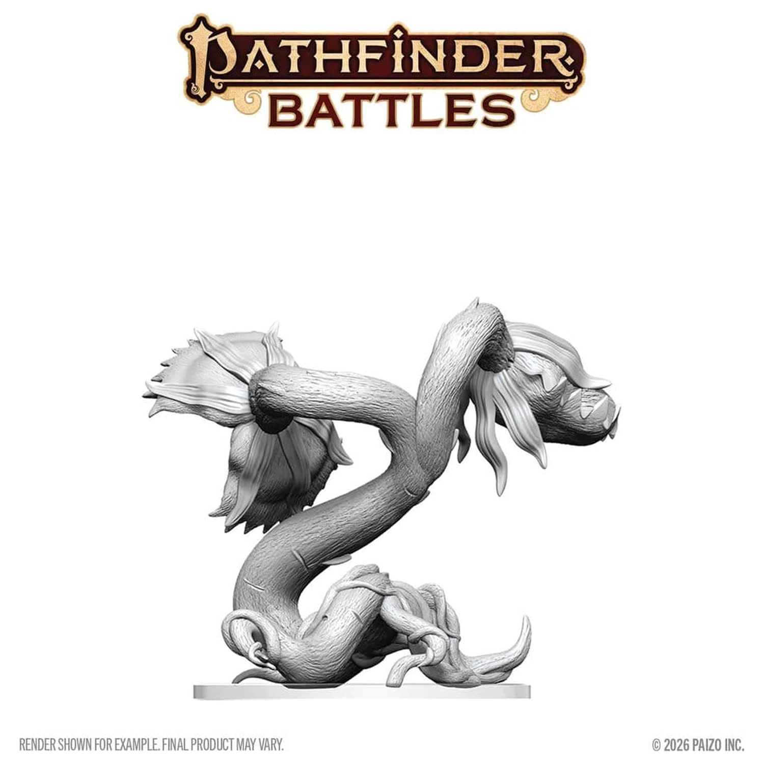 Pathfinder Battles Deep Cuts Unbemalte Miniatur Snapping Flytrap 15 cm Produktfoto