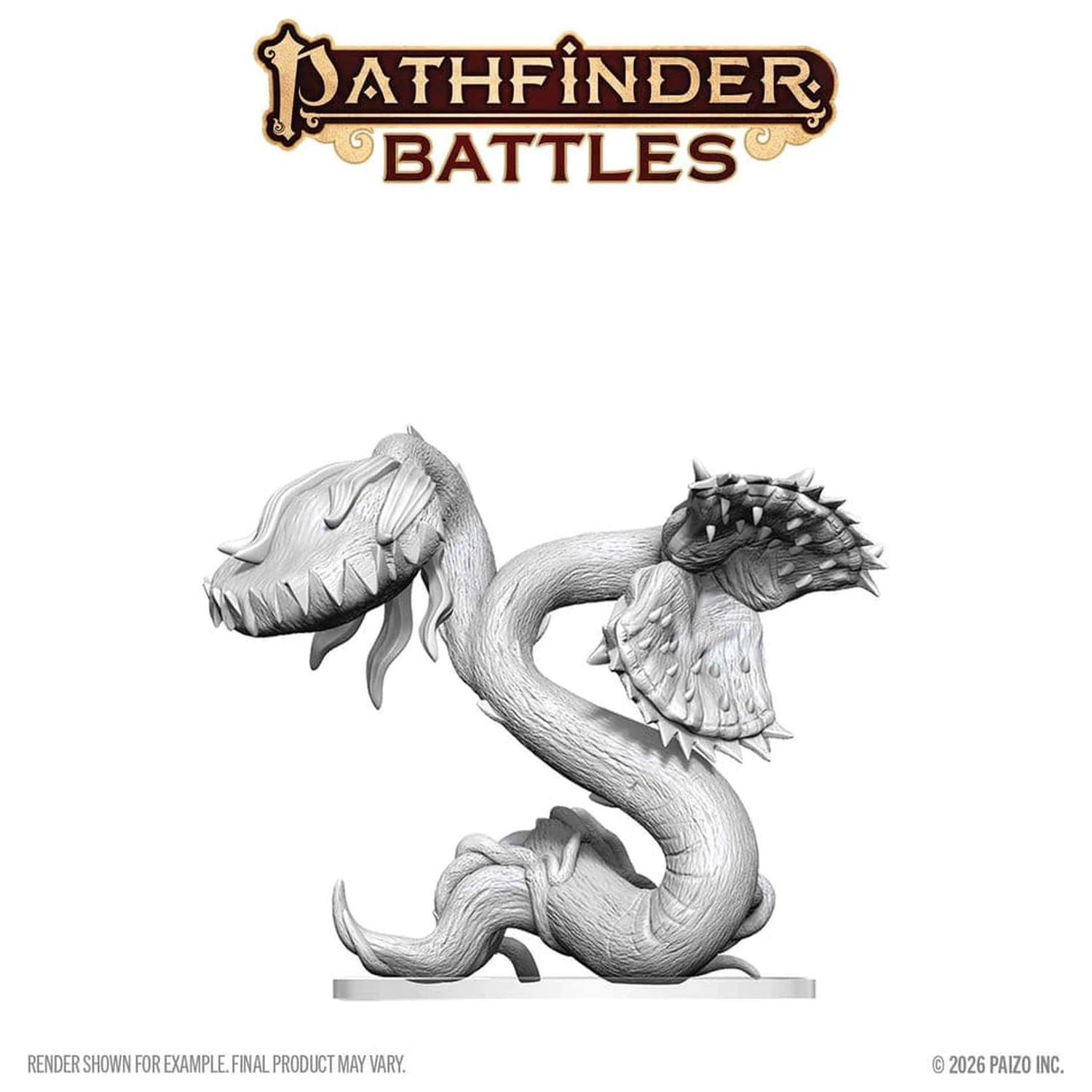 Pathfinder Battles Deep Cuts Unbemalte Miniatur Snapping Flytrap 15 cm Produktfoto