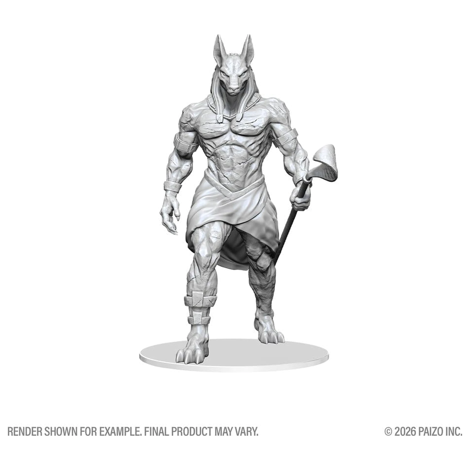 Pathfinder Deep Cuts Unpainted Boxed Miniatur Riesige Animierte Statue Produktfoto
