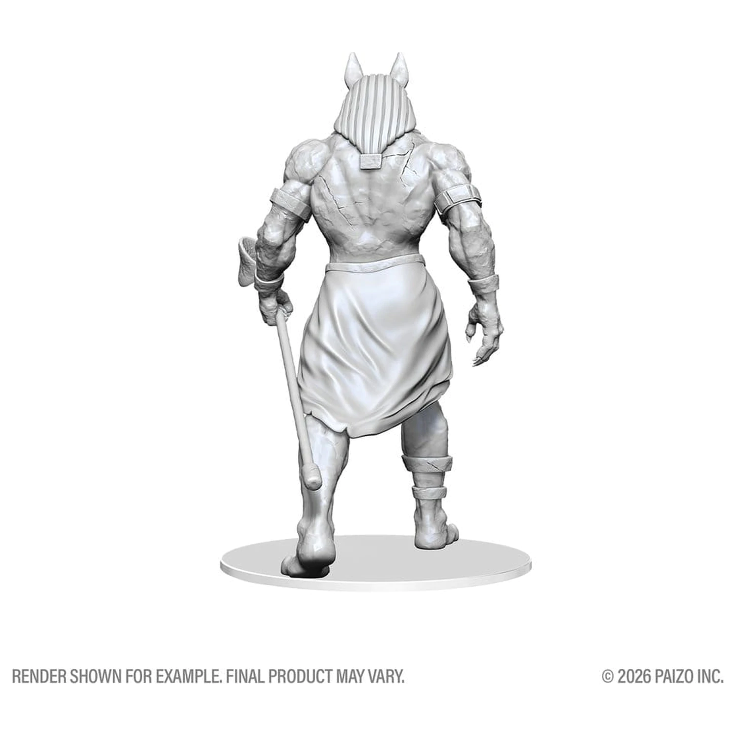 Pathfinder Deep Cuts Unpainted Boxed Miniatur Riesige Animierte Statue Produktfoto