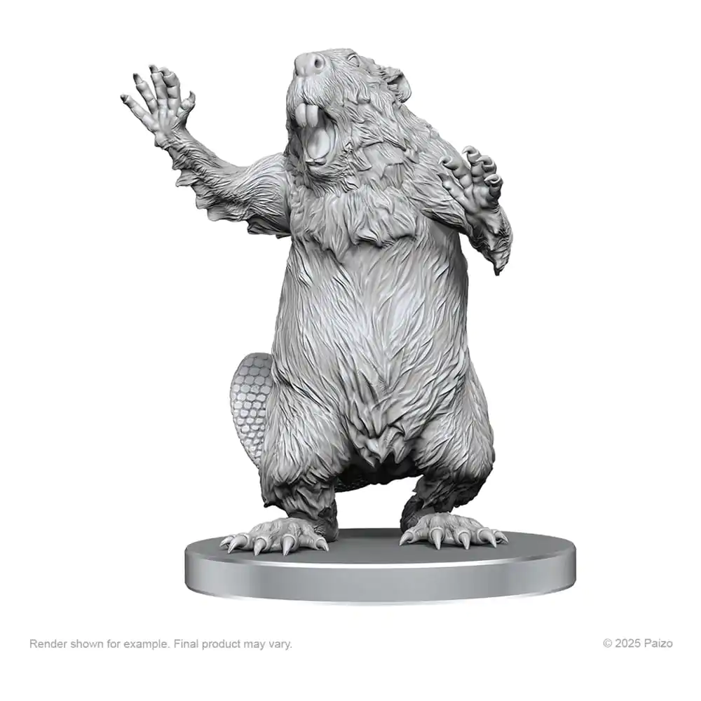 Pathfinder Deep Cuts Unpainted Miniatures Boggard Scout & CastoroidesPathfinder Deep Cuts Unbemalte Miniaturen Boggard Scout & Castoroides Produktfoto