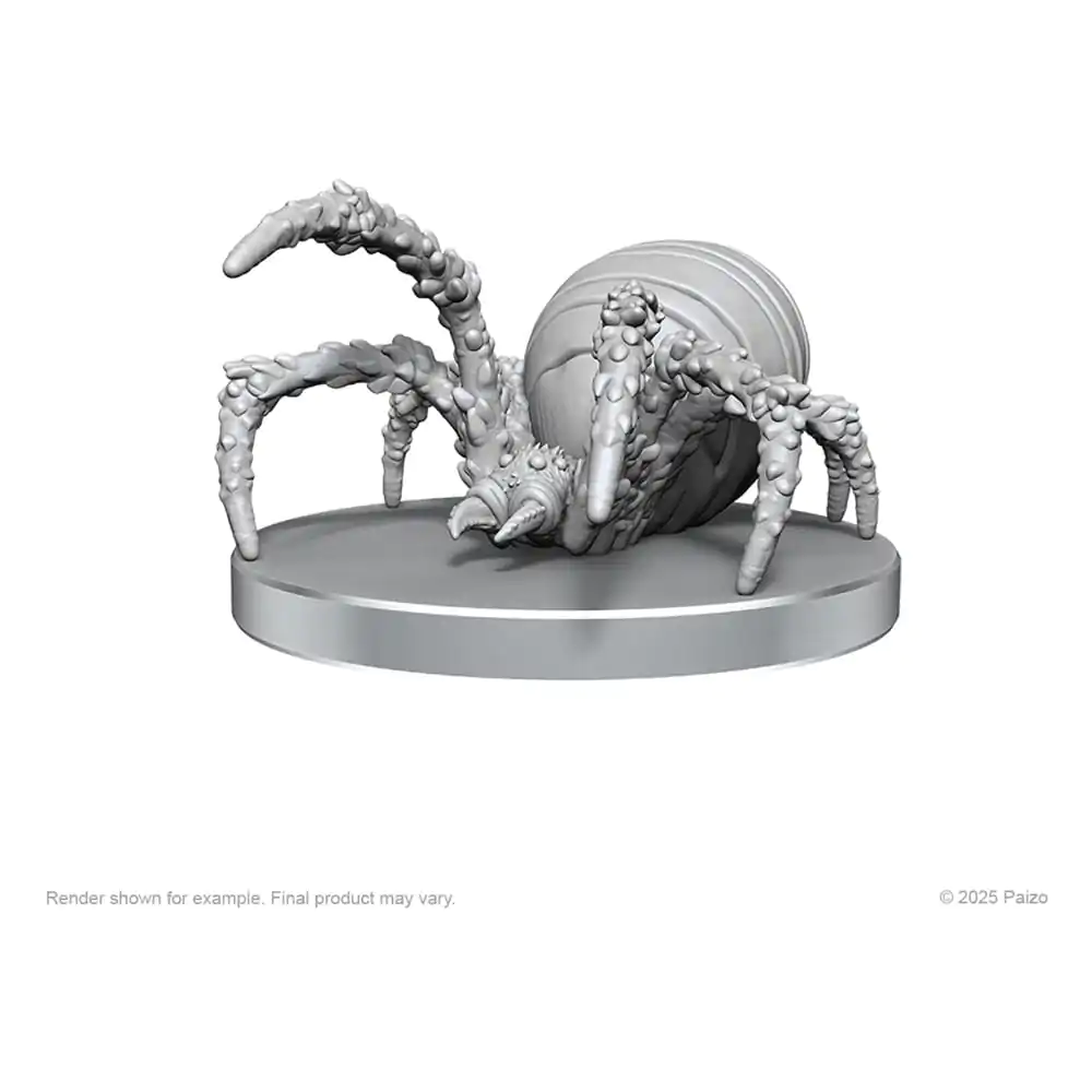 Pathfinder Deep Cuts Unbemalte Miniaturen Höhlenskorpion & Jagdspinne Produktfoto