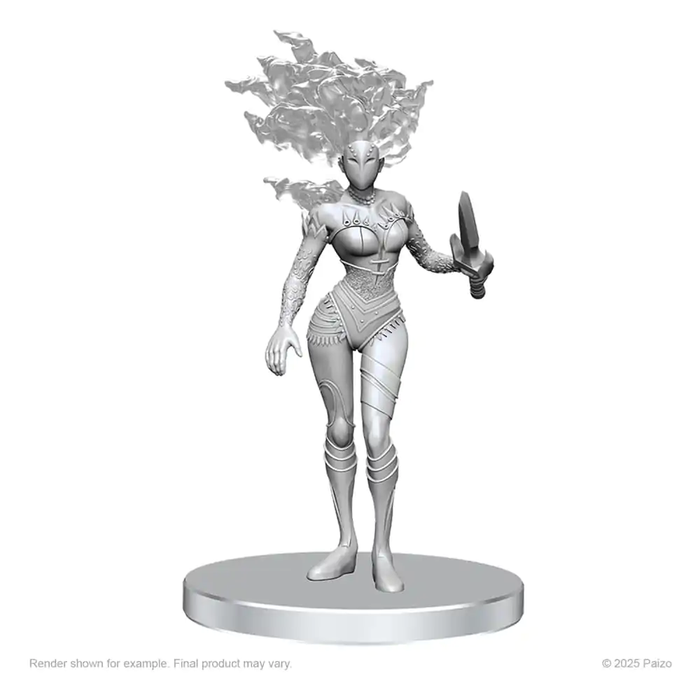 Pathfinder Deep Cuts unbemalte Miniaturen Gargoyle und Shae Produktfoto