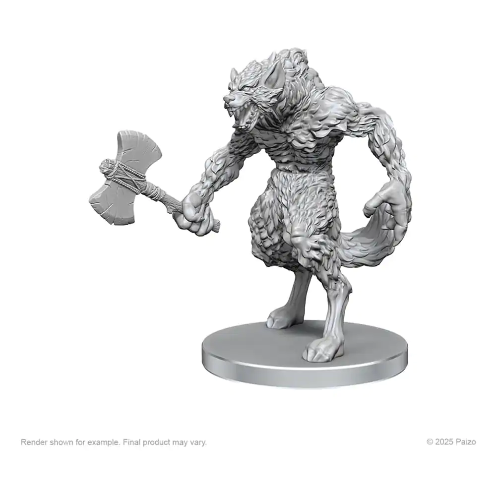 Pathfinder Deep Cuts Unpainted Miniatures Werwolf & Eberwer Untyped Produktfoto