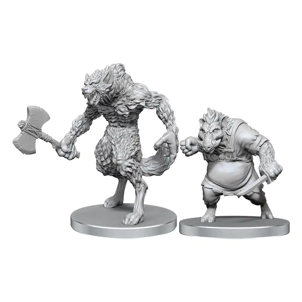 Pathfinder Deep Cuts Unpainted Miniatures Werwolf & Eberwer Untyped Produktfoto