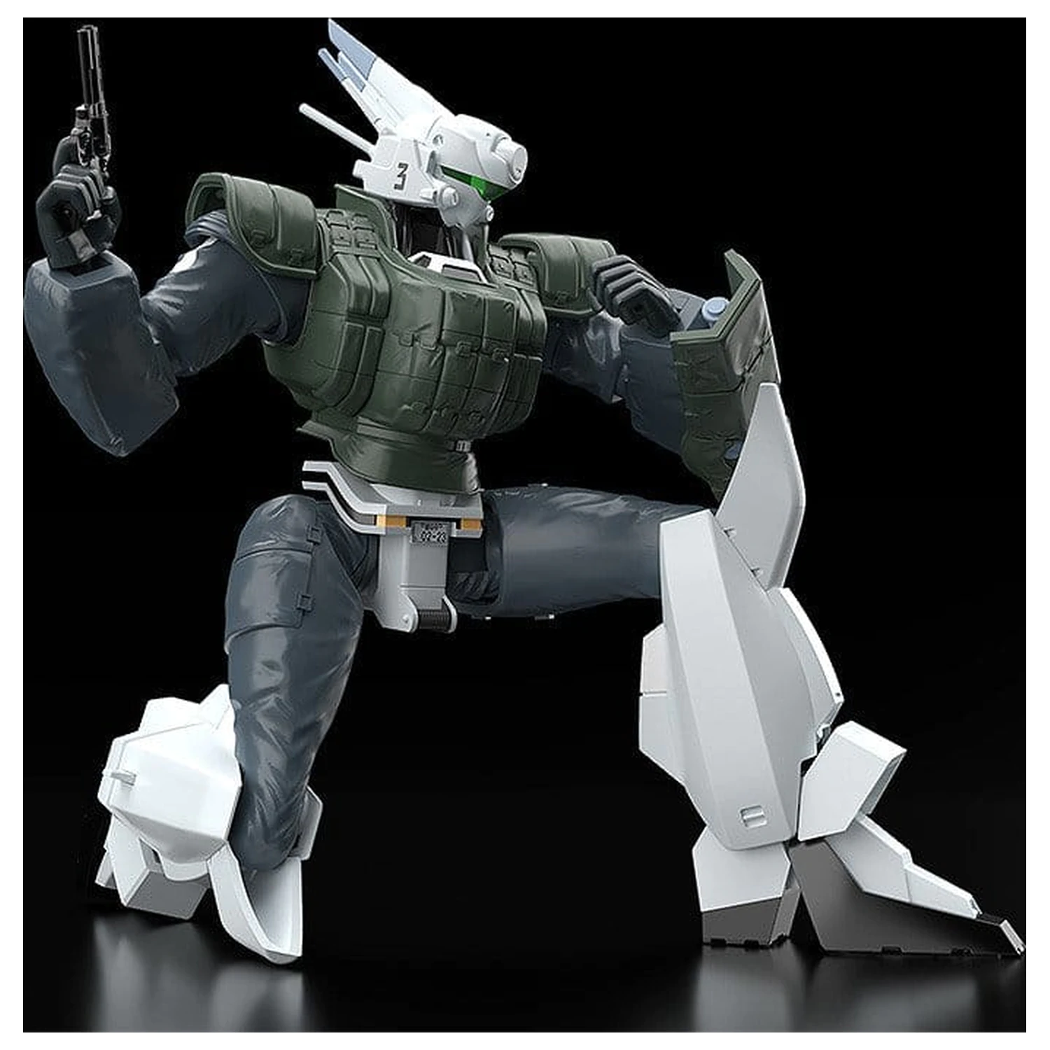 Patlabor 2: The Movie Moderoid Kunststoff Modell Bausatz 1/60 AV-98 Ingram Reactive Armor 13 cm Produktfoto