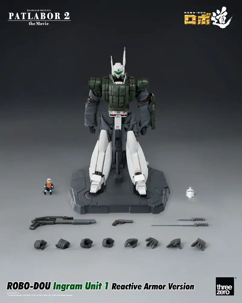 Patlabor 2: The Movie Robo-Dou Actionfigur Ingram Unit 1 Reactive Armor Version 23 cm termékfotó