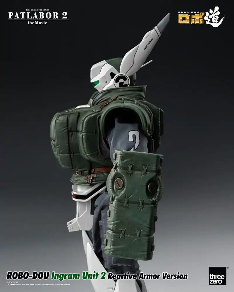 Patlabor 2: The Movie Robo-Dou Actionfigur Ingram Unit 2 Reactive Armor Version 23 cm termékfotó