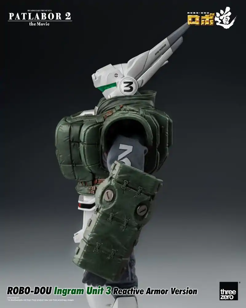 Patlabor 2: The Movie Robo-Dou Actionfigur Ingram Unit 3 Reactive Armor Version 23 cm termékfotó