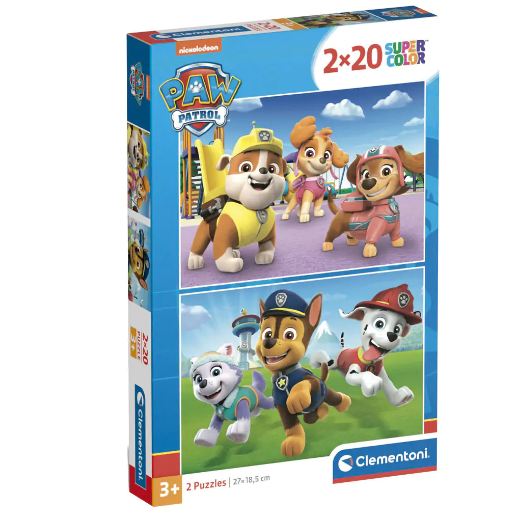 Paw Patrol Puzzle 2x20St Produktfoto