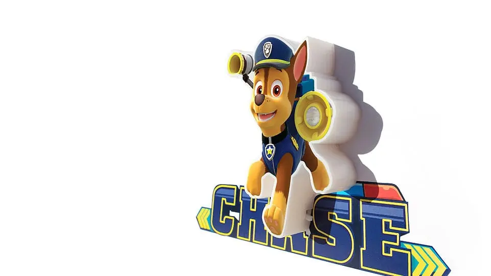 Paw Patrol LED Mini Leuchte Chase Produktfoto