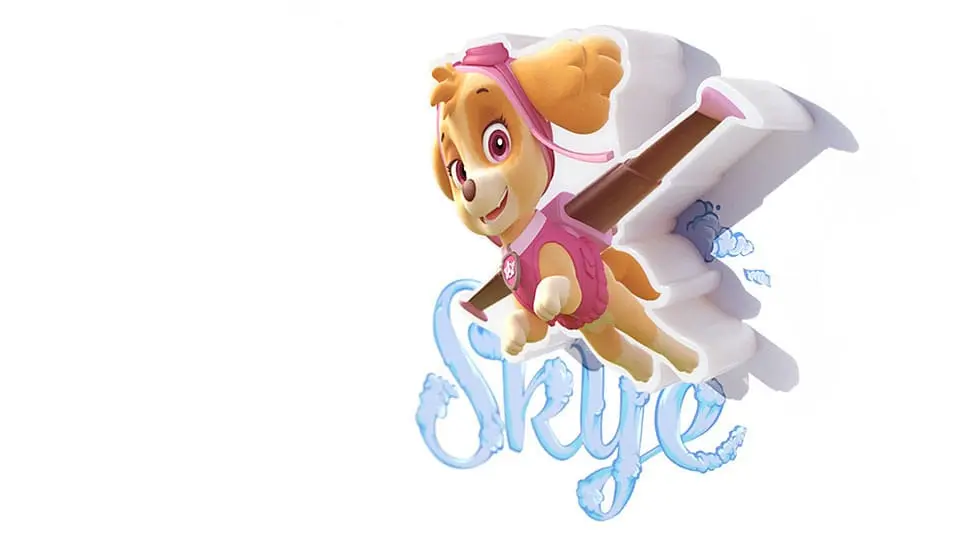 Paw Patrol LED Mini Leuchte Skye Produktfoto