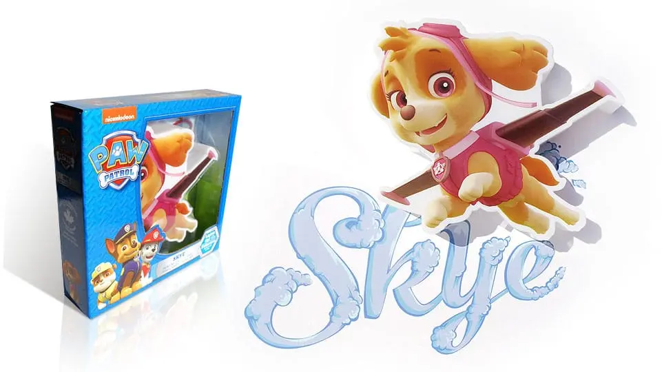 Paw Patrol LED Mini Leuchte Skye Produktfoto