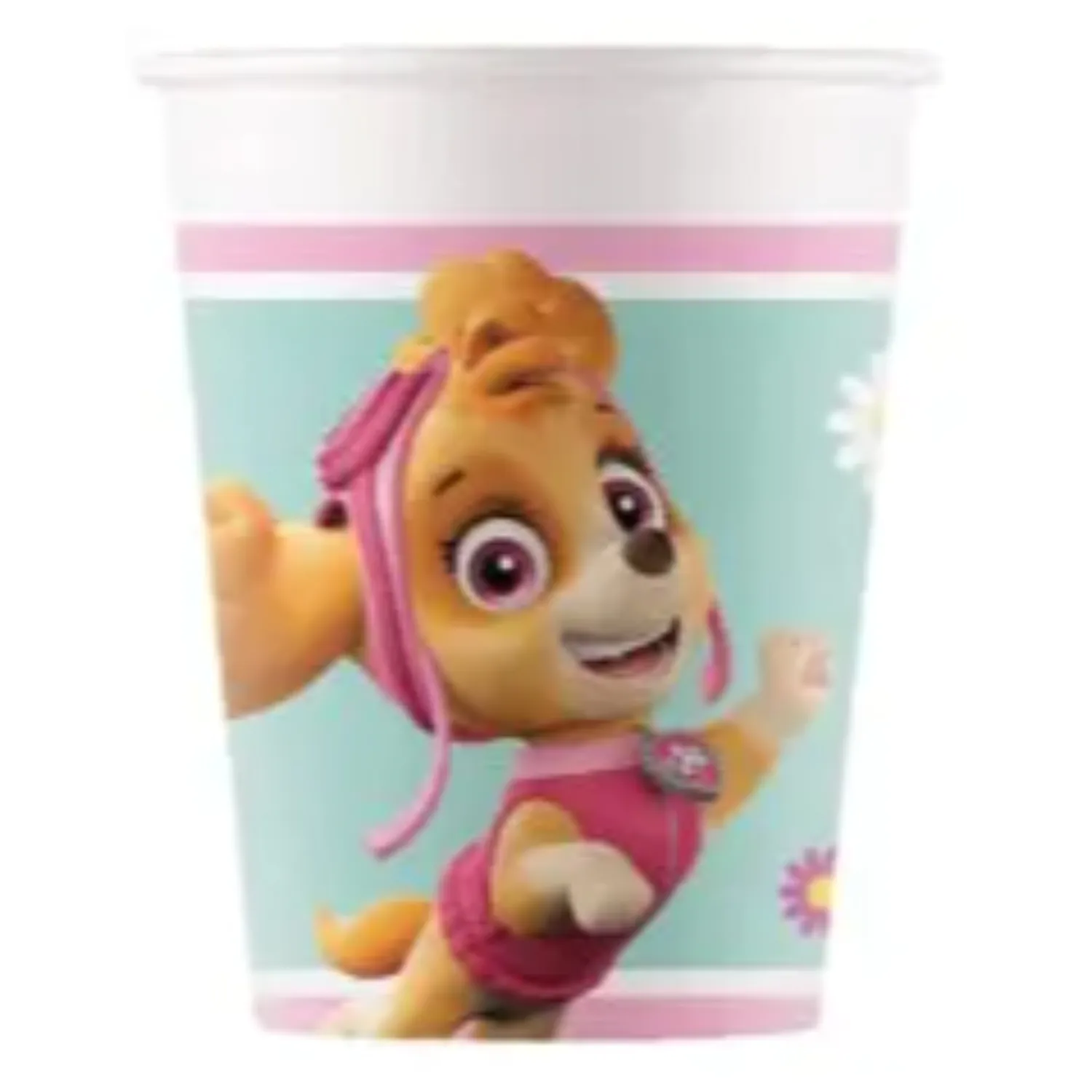 Paw Patrol Skye und Everest Papierbecher 8 Stück 200 ml FSC Produktfoto