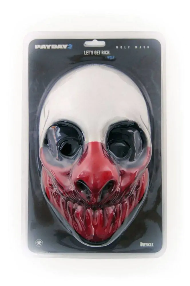 Payday 2 Vinyl Maske Wolf Produktfoto