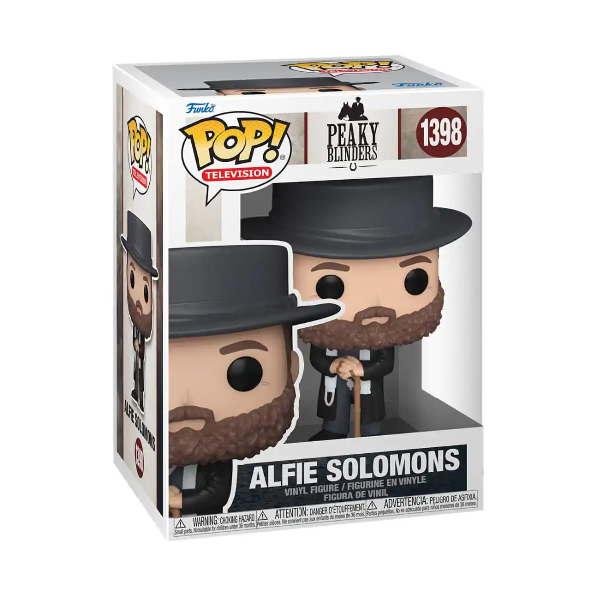 Peaky Blinders POP! TV Vinyl Figur Alfie Solomons 9 cm termékfotó