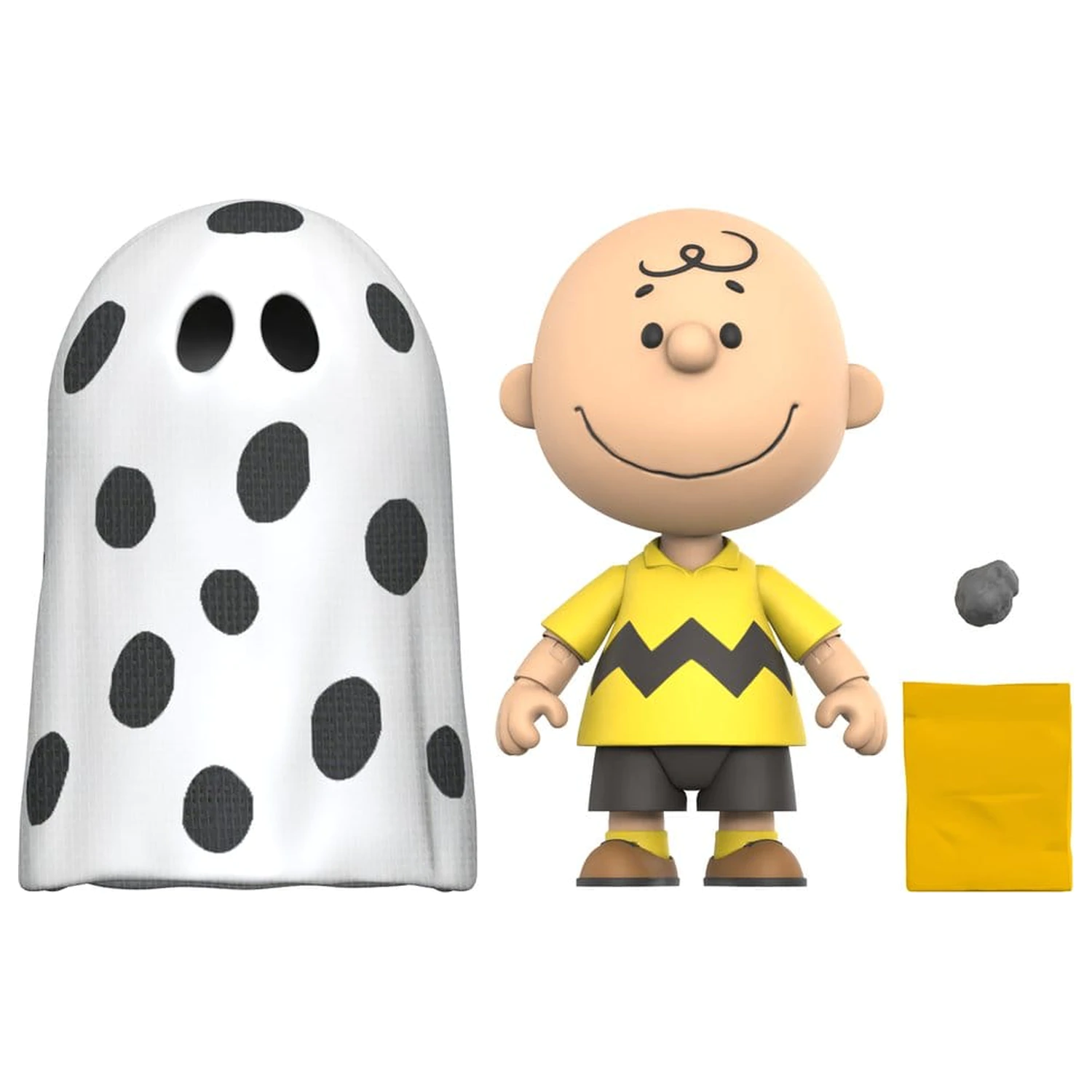 Peanuts Deluxe Wave 01 Actionfigur Charlie Brown (with Ghost Sheet) 18 cm Produktfoto