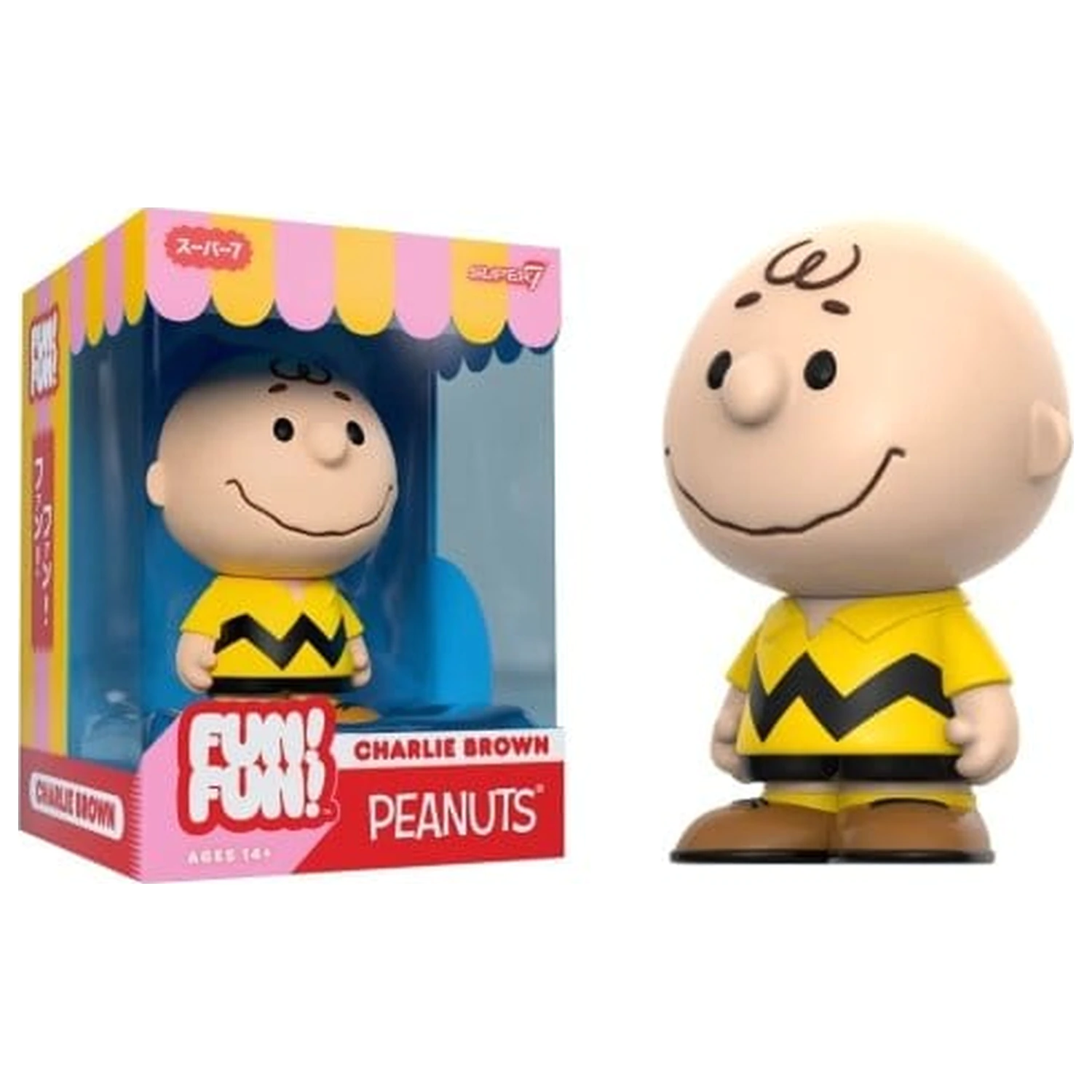 Peanuts Fun! Fun! Mini Figur Welle 01 Charlie Brown (Yellow Shirt) Produktfoto