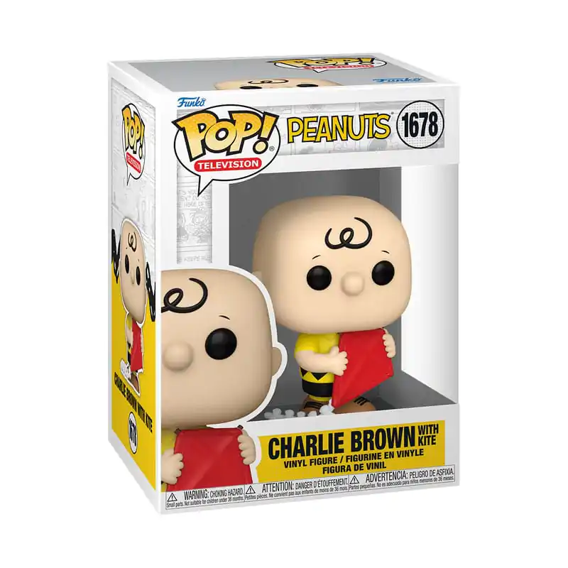 Peanuts Funko POP! Animation Figur Charlie Brown w/Kite 9 cm Produktfoto