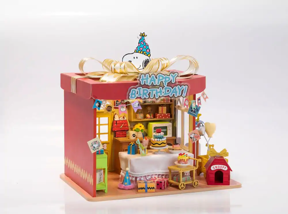 Peanuts Puremind Konstruktions-Geburtstagsparty Holz-Bausatz Produktfoto