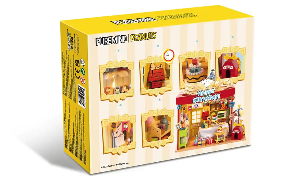 Peanuts Puremind Konstruktions-Geburtstagsparty Holz-Bausatz Produktfoto