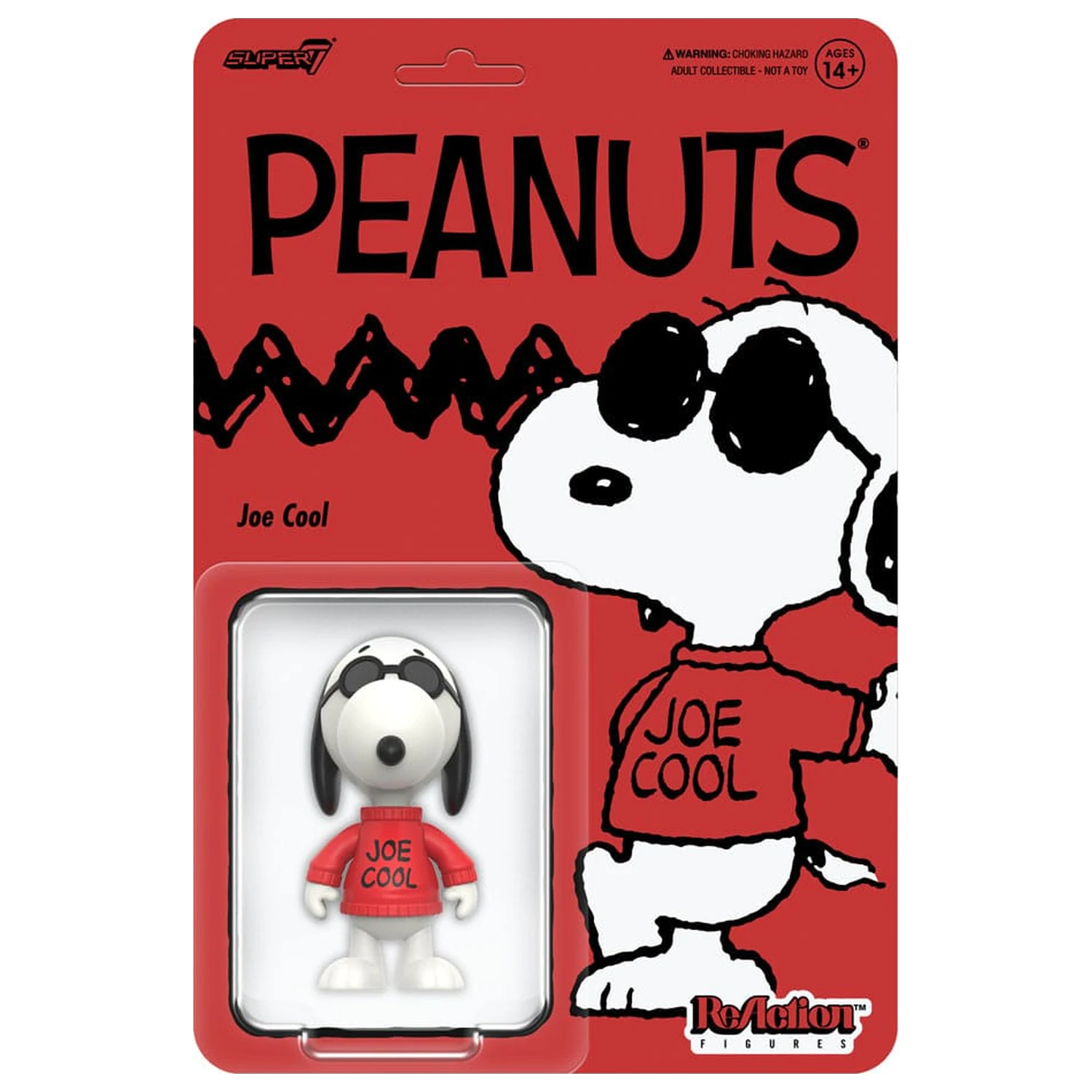 Peanuts ReAction Actionfigur Wave 8 Joe Cool 9 cm Produktfoto