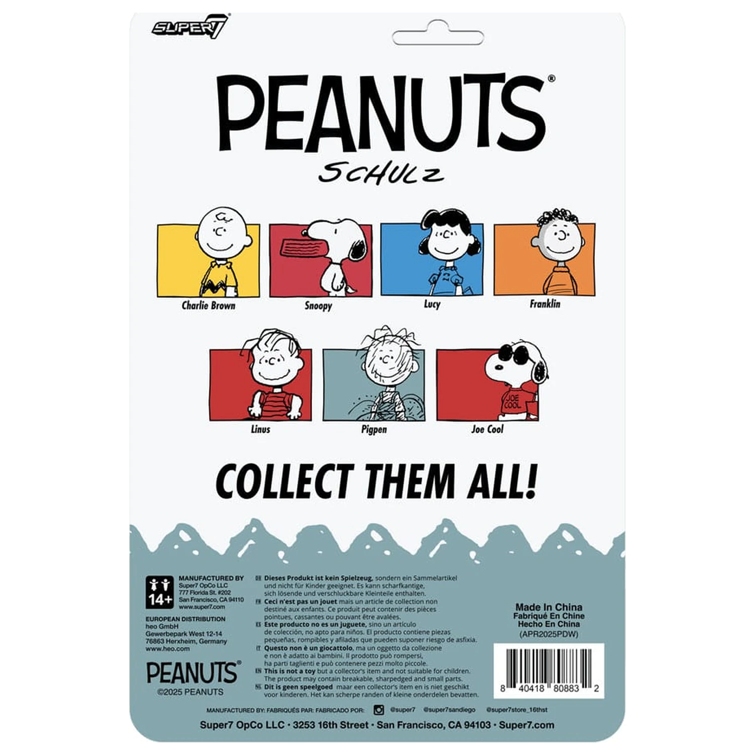 Peanuts ReAction Actionfigur Wave 8 Pigpen 9 cm Produktfoto