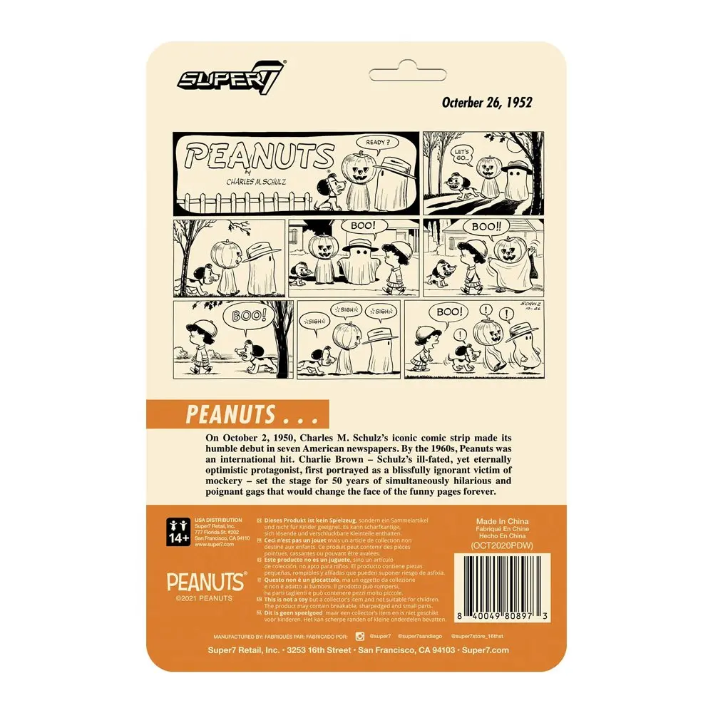 Peanuts ReAction Actionfigur Wave 4 Masked Snoopy 8 cm Produktfoto