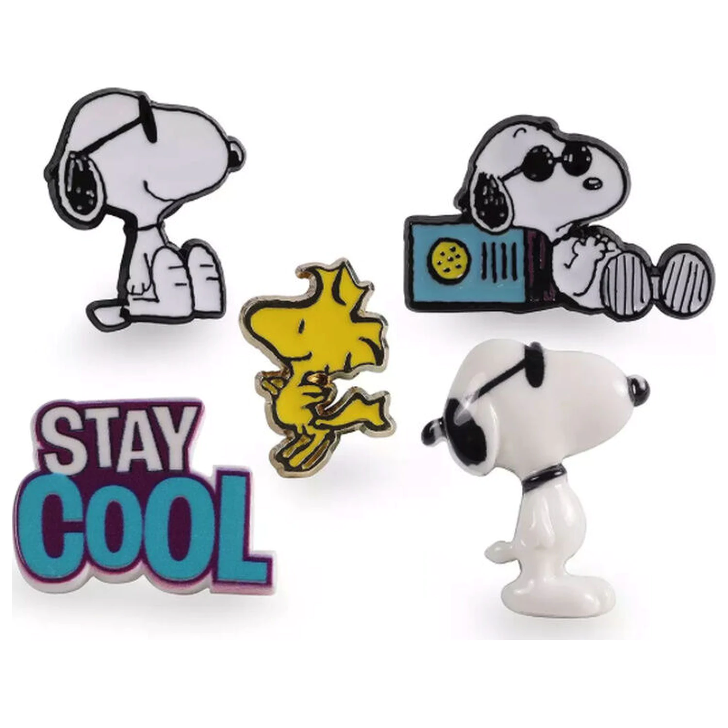 Peanuts Snoopy 5 Pin Set Produktfoto