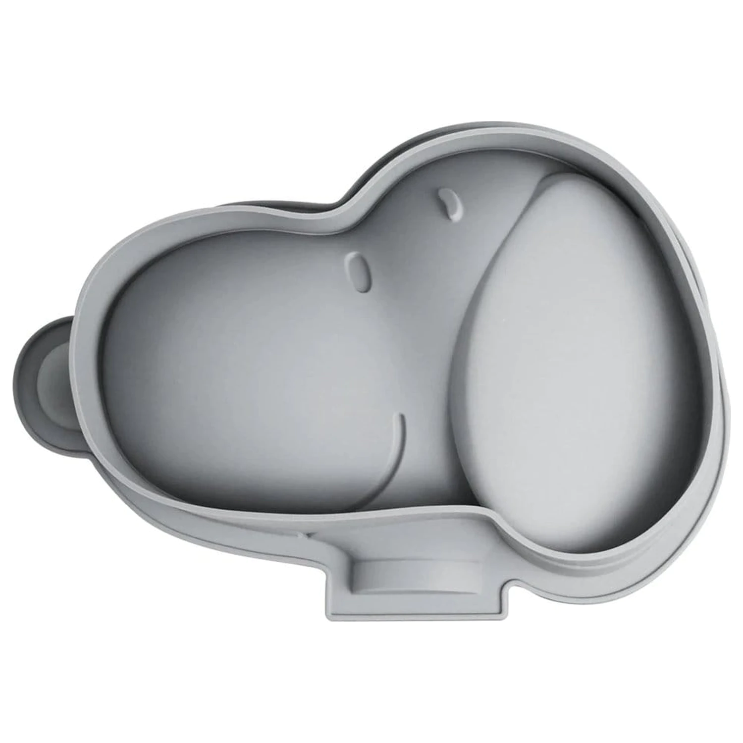 Peanuts Silikon Backform Snoopy grau Produktfoto