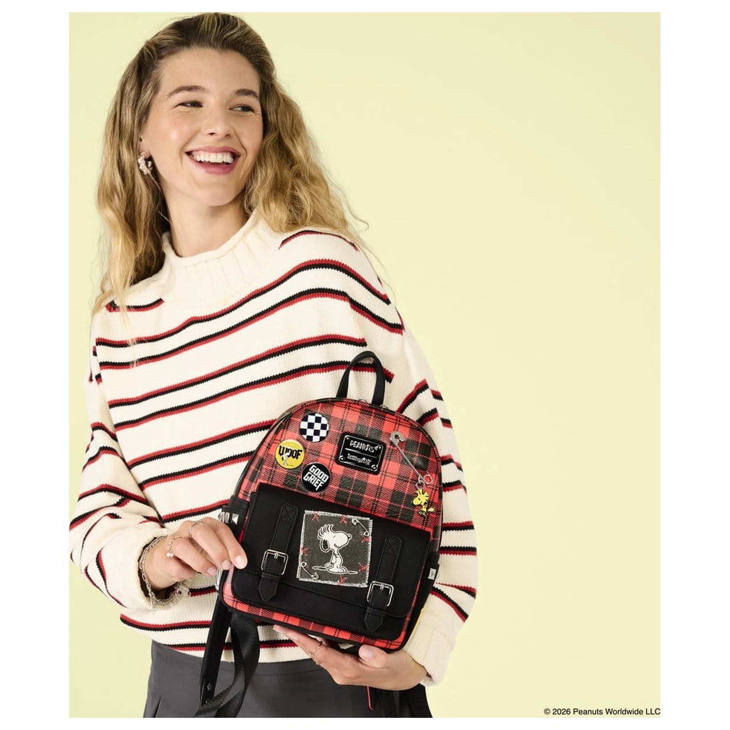 Peanuts by Loungefly Mini Rucksack Snoopy Grunge Produktfoto