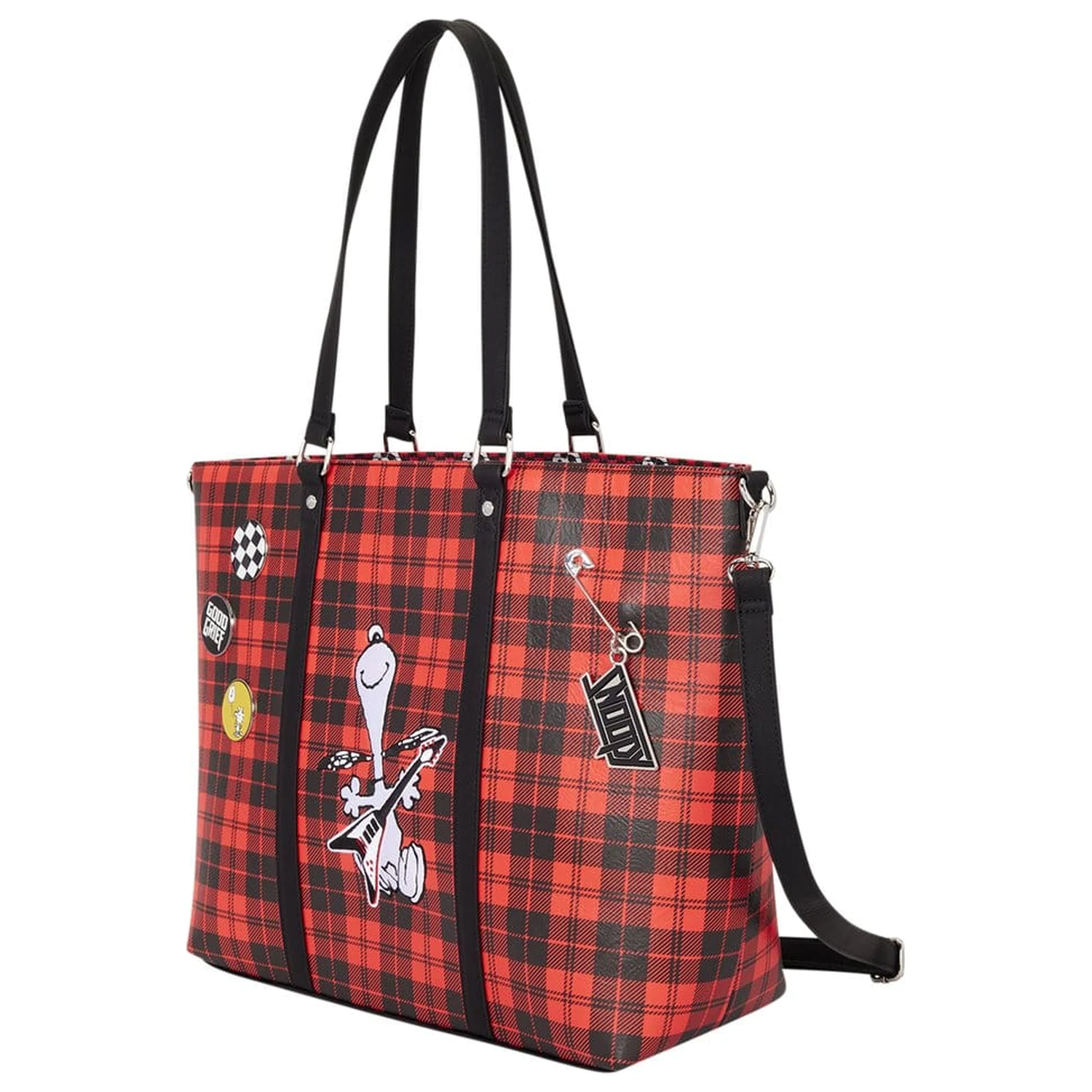 Peanuts by Loungefly Canvas Tragetasche Snoopy Grunge Produktfoto