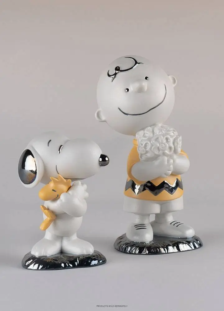 Peanuts Porzellan Statue Snoopy 13 cm Produktfoto
