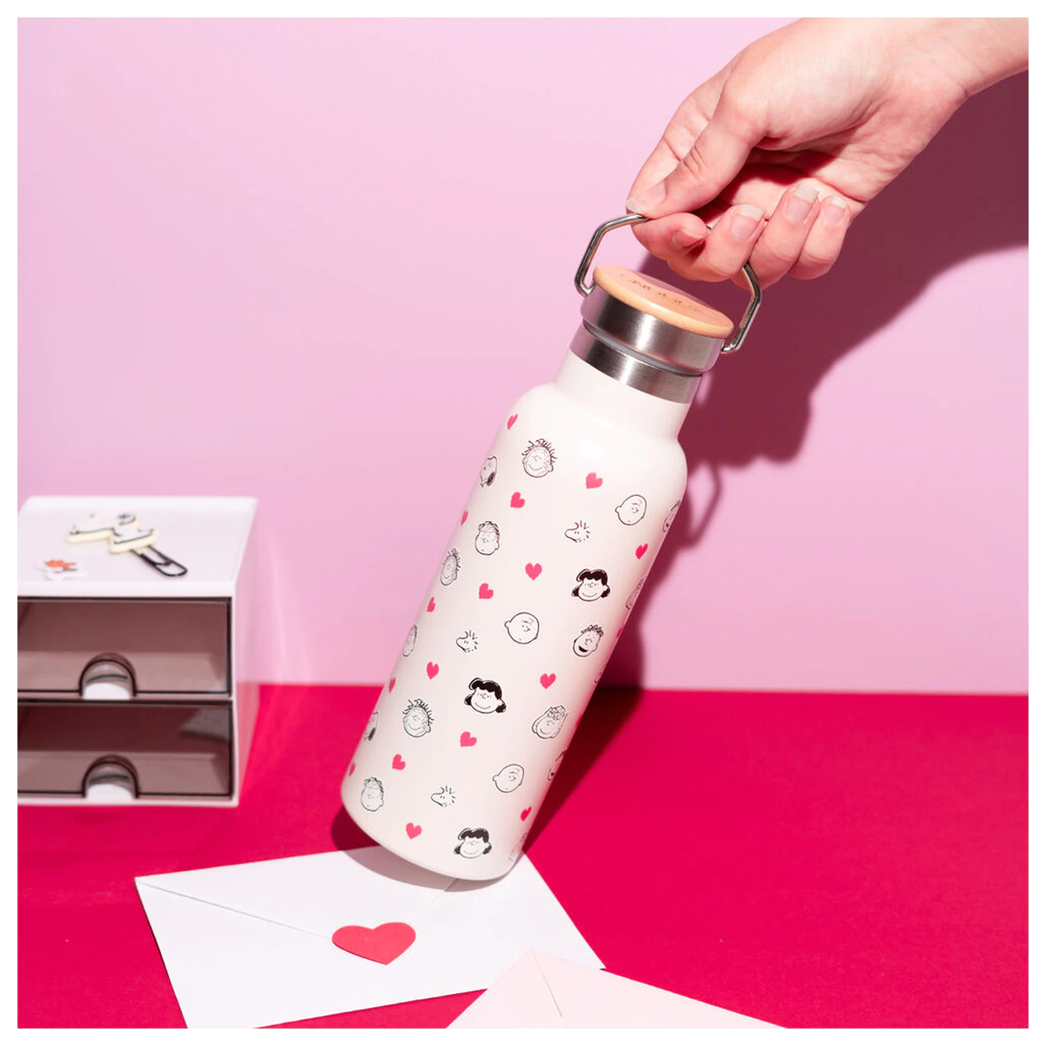 Peanuts Snoopy Edelstahlflasche 500ml Produktfoto