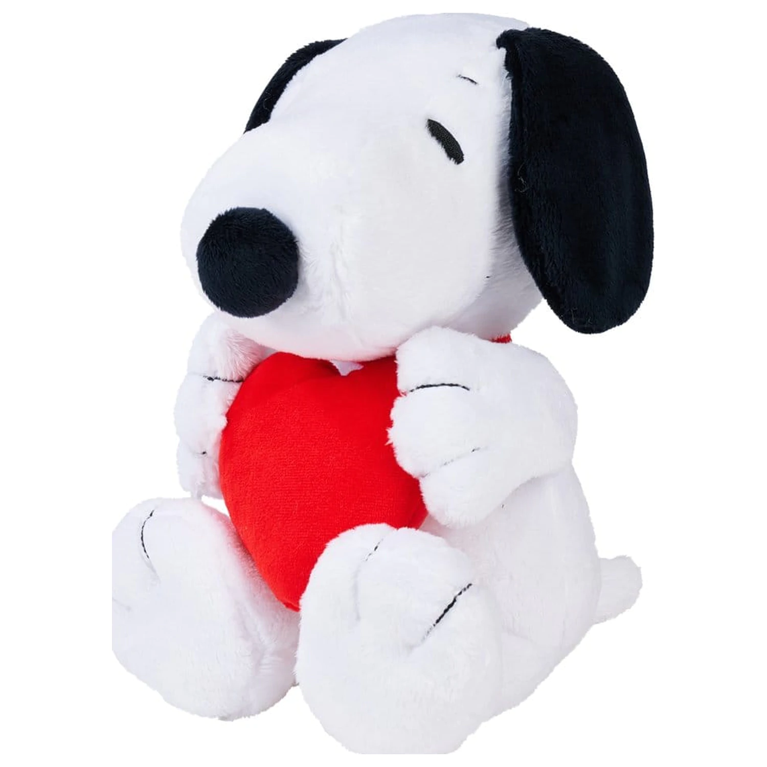 Peanuts Plüschfigur Snoopy Sitting with Heart 25 cm Produktfoto